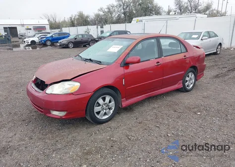 2003 Toyota Corolla S из США, поврежденный, VIN 1NXBR32E03Z167914